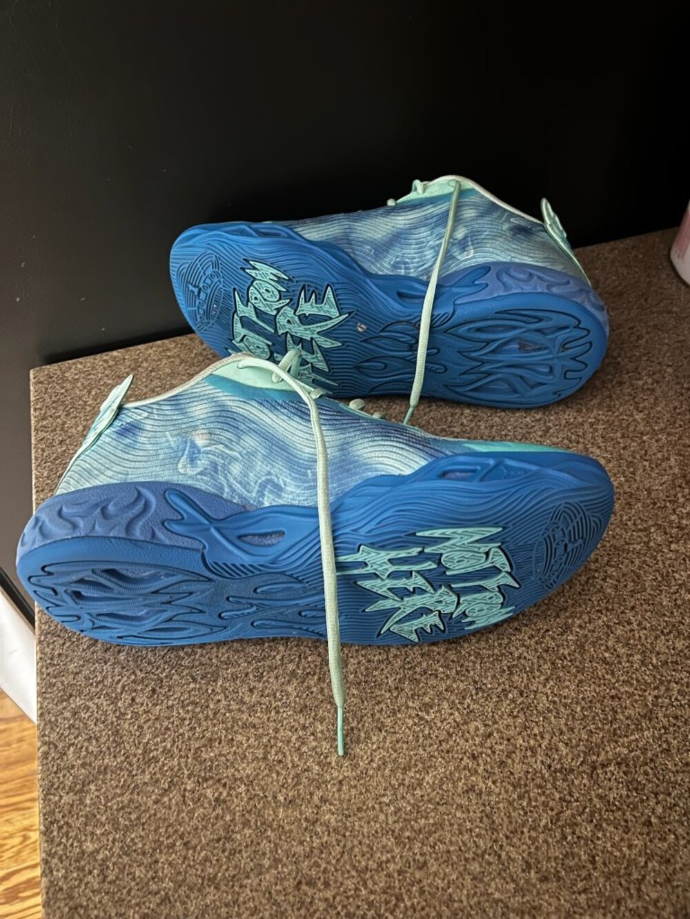 PUMA Kids Boys X Lamelo Ball Mb.04 Lo Team Basketball Sneakers Shoes - Blue US 8 - Picture 6 of 8
